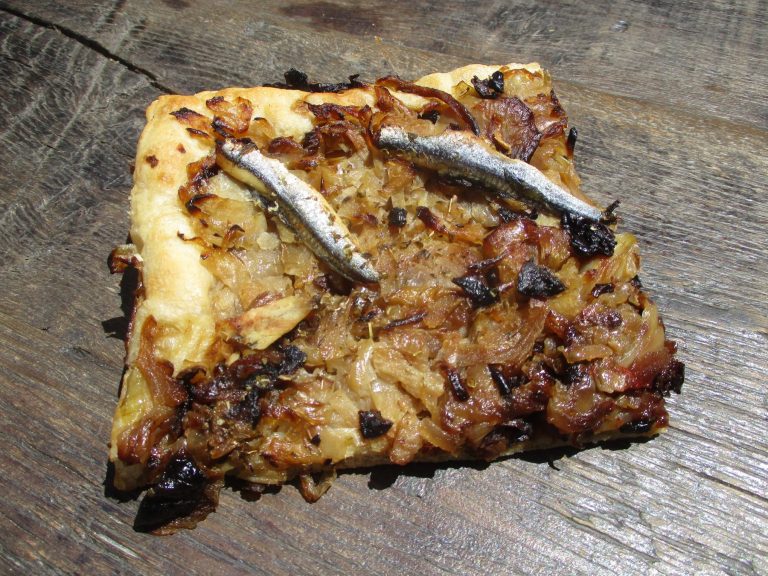 Recette de la pissaladière niçoise